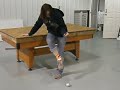 Genius with bouncy ball!