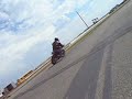 Moto Guzzi 1100 Sport at the track...