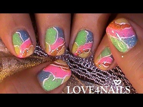 decorar uñas - Link to my English channel: https://www.youtube.com/user/LOVE4NAILS?feature=watch Hola! Ahora estaremos trabajando en un diseno para las uñas cortas muy faci...