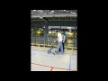 Marc de Hond loopt met rollator in Special Sports Marc de Hond loopt met rollator in Special Sports