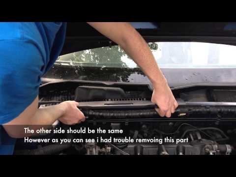 Wiper Mechanism Removal – Peugeot 406