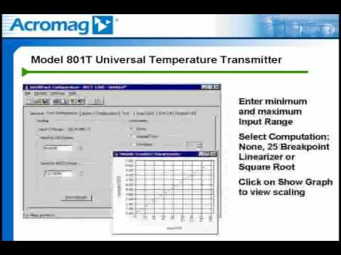 PC-Configured Transmiter with Universal Input - Model 801T image