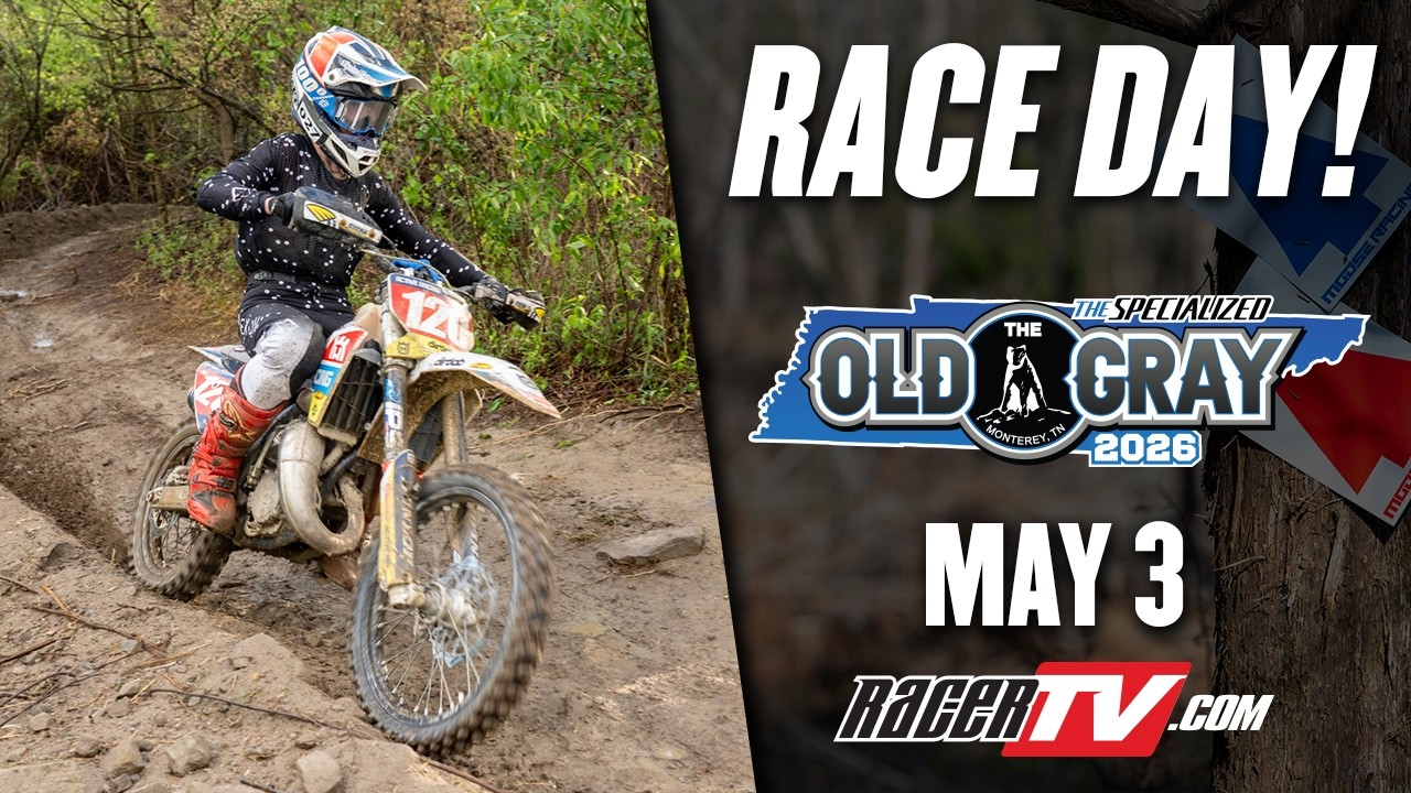 2026 GNCC Racing Live | The Specialized Old Gray | Round 6 - Youth Motorcycles
