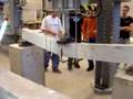 reinforced concrete resistance test / essai sur béton armé