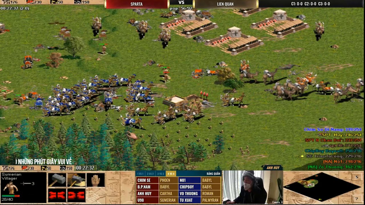 Sparta vs Liên Quân | 4vs4 Random | 11-03-2020