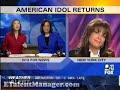 paula abdul apparently had a few too many before going on this interview to promote american idol.

we still love you paula !