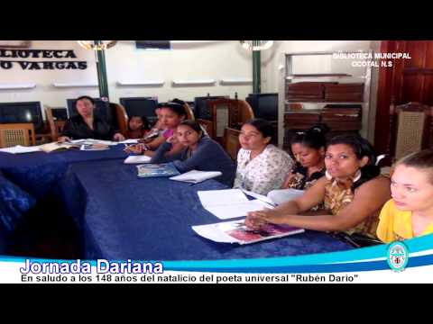 Jornada Dariana 2015 Biblioteca Municipal Ocotal Nueva Segovia Jornada Dariana 2015 Biblioteca Municipal Ocotal Nueva Segovia