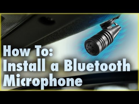 How to Install a Bluetooth Microphone (Car Stereo Accessory) | Car Audio 101