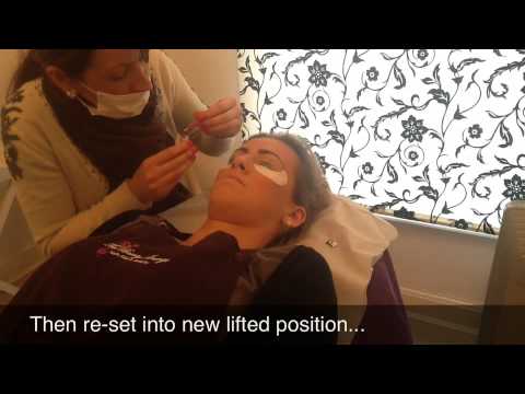 how to apply lvl lashes