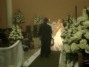 **Gislaine Reolli cantando em seu casamento**