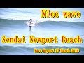 Nice wave  2019年3月17日（日）9:40～10:10　仙台新港の波情報 Sendai Newport Beach Wave   Report 17 March