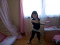 little girl dancing to tell me something i dont know