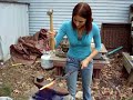Blacksmithing a decorative knife