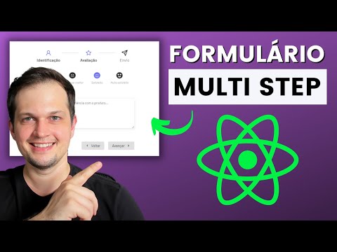 FORMULÁRIO MULTISTEP COM REACT.JS - FORMULÁRIO DE MÚLTIPLAS ETAPAS REACT