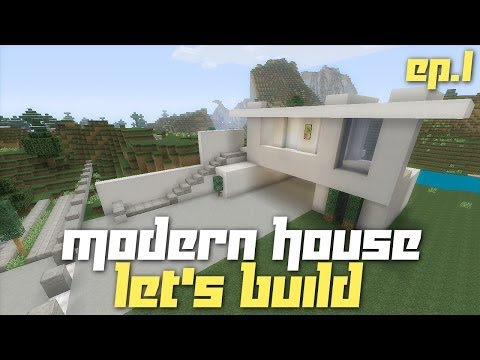 Minecraft Xbox 360: Let's Build a Modern House! (City Texture Pack - Ep.1)