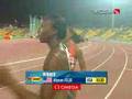 Allyson Felix wins the 100m