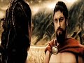 a video about gerard butler in 300 the movie
