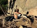 daves nut crushing rappel mishap