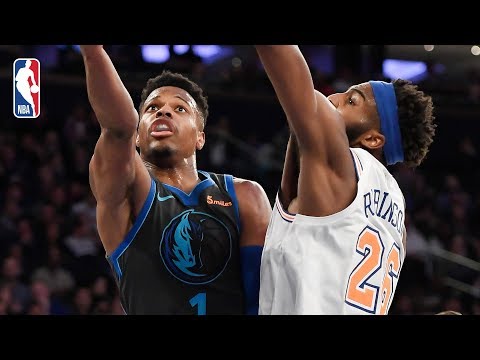 Video: Full Game Recap: Mavericks vs Knicks | Dennis Smith Jr. Records 2nd Career Triple-Double