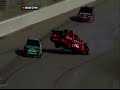 ALL CREDIT GOES TO THE Performance Racing Network! PRN :) Carl Edwards and Brad touch in the quad-oval and cause brad to blow over and nearly a mirror of what happened to carl last year at talladega