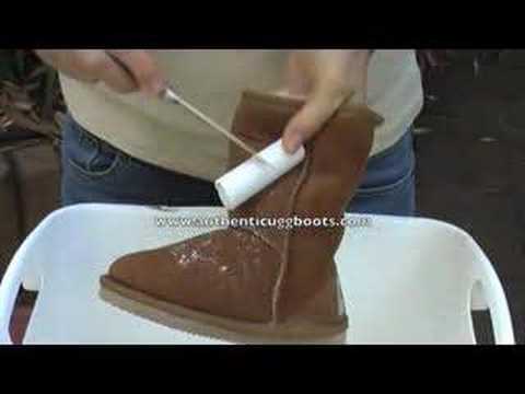 how to remove ugg stains