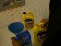 when adding coolant to winterize a car, use half antifreeze and half water. learn how to mix antifreeze with water in this free car maintenance video from a professional auto mechanic.