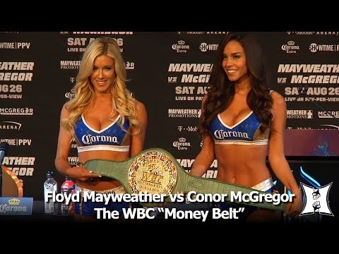 WBC Made This Special Championship Belt For Mayweather vs. McGregor