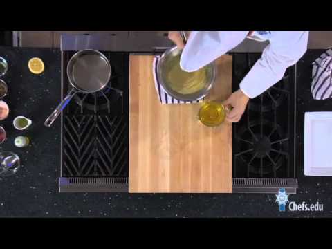 hollandaise - Follow along with Master Chef Edward Leonard, Le Cordon Bleu as he demonstrates how to make the perfect hollandaise sauce.