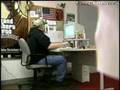 tazar rigged to a chair practical joke