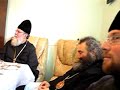 Orthodox Christian monks sing Christ Is Risen!