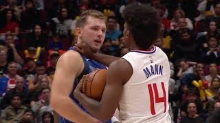 Clippers Rookie Terance Maan PUNCHES Luka Doncic In The THROAT During HEATED Preseason Matchup by Obsev Sports
