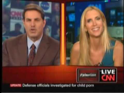 Ann Coulter Slaps Around CNN's Rick Sanchez