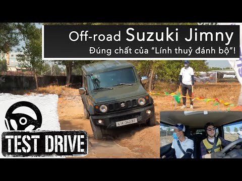 Off-road cực mạnh với Suzuki Jimny: Đúng chất của “Lính thuỷ đánh bộ”! |XEHAY.VN|