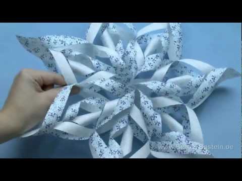basteln - Auf der Suche nach einem persönlichen Weihnachtsgeschenk bin ich auf diesen wunderschönen und einfachen Weihnachtsstern aus Papier gestoßen. Er ist vielseiti...