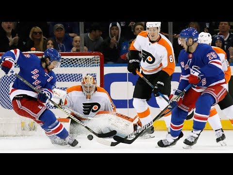 Video: Philadelphia Flyers and New York Rangers combine for 11 goals