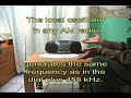 Homemade theremin using three radios