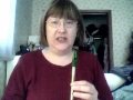 Re: Tin Whistle Lesson Week One