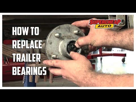 Replacing Trailer Wheel Bearings