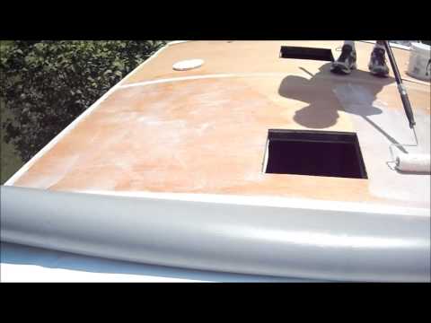 how to repair rv roof