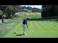 Nick Price hits a tee shot at Pebble Beach Golf Links - HD