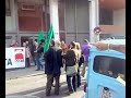 Tancament de delegats/des de la CGT al Departament de Treball Tancament de delegats/des de la CGT al Departament de Treball