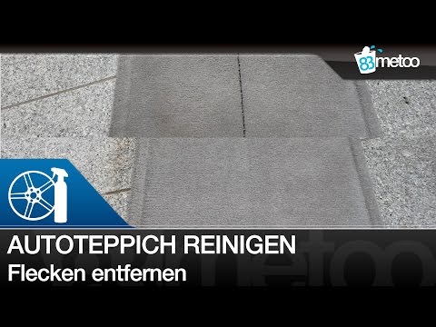 Autoteppich reinigen - Flecken entfernen - Auto Innenraum Aufbereitung - Auto Sitzpolster reinigen