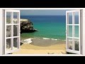 WINDOW VIEWS WITH RELAXING SOUNDS OF WAVES - HD NATURE FILM ..