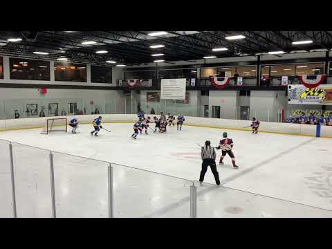 USHL Combine Chicago 4/23 - 3 Assists in 5 Games - #5 Purple - 2nd Assist vs. Team Power
