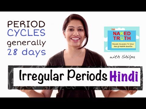 how to recover irregular periods