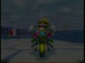 shadowwolftjc, also known as flash fire, has ended his little weekend competitions, so this one was created. the purpose is to race on the four courses he never included in his competition, and the rules are as such: 1. outward drifting bikes only 2. wii wheel only 3. anyone who uses funky or either daisy will get 5 points deducted from their final score. no one used any of those three characters though, and everyone used an outward drifting bike and the wii wheel, so the final standings are ...