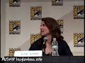 introdu��o da lucy lawless no comic con 2008. f�-clube xena ceara�.