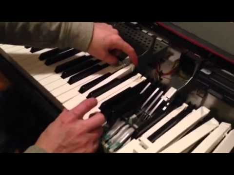 how to repair yamaha clavinova