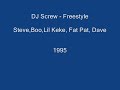 Dj Screw S.U.C Freestyle Dj Screw S.U.C Freestyle