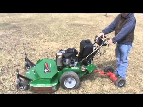 how to drive a zero turn lawn mower